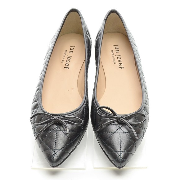 Anthropologie Jon Josef Ashley Quilted Ballet Flats 6 M - Picture 3 of 8